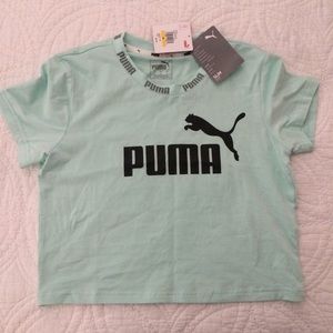 Puma semi cropped tee